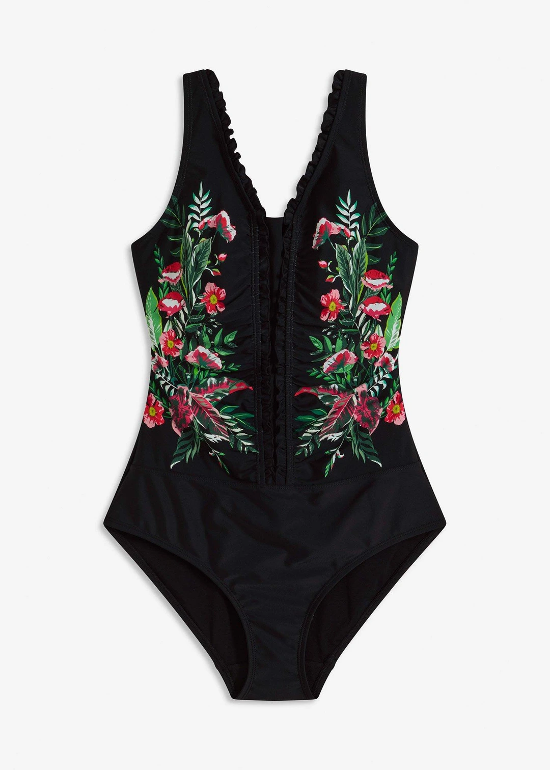Maillot 1 pièce sculptant, maintien modéré