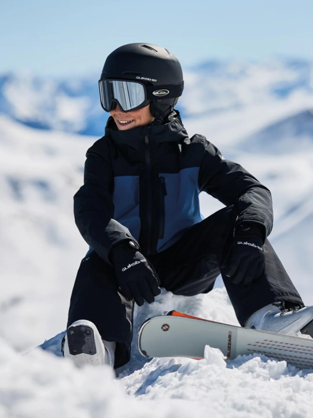 Ambition 20K - Veste de snow technique pour Garçon 8-16 ans Noir