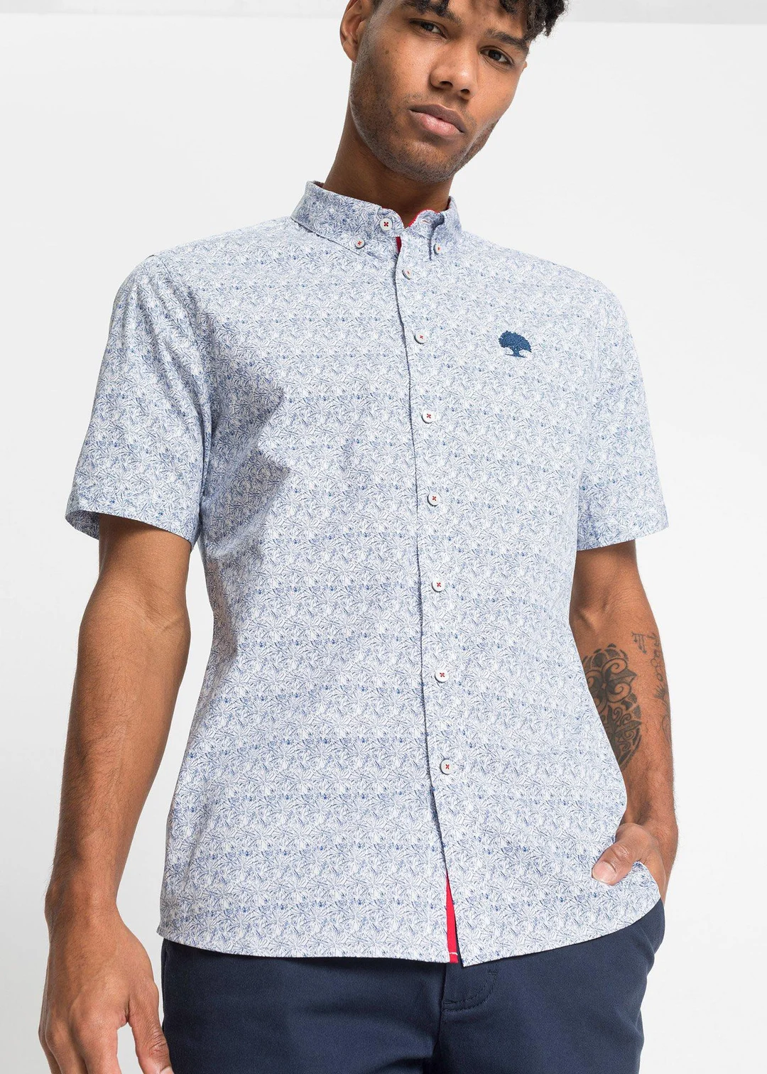 Chemise manches courtes 100% coton - 3