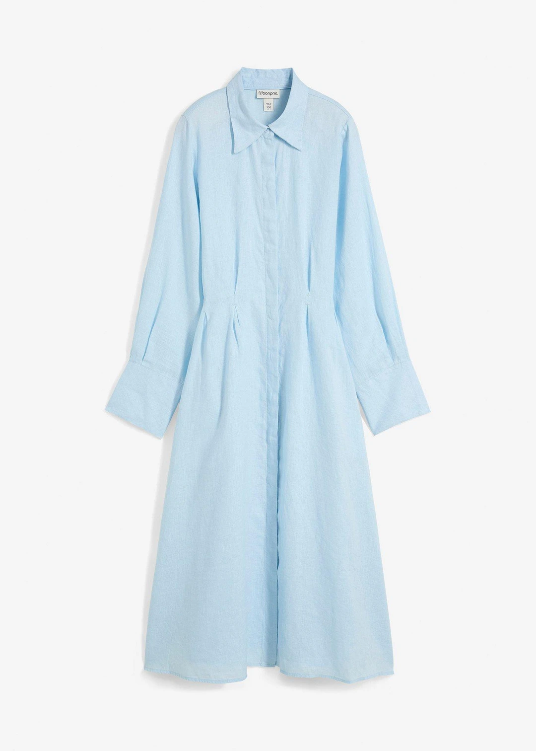 Robe-chemise 100% lin