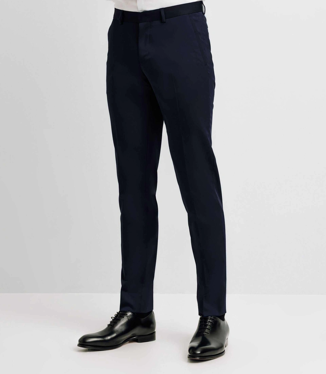 IZAC - 1pantalon ville tissu techniqe BLEU