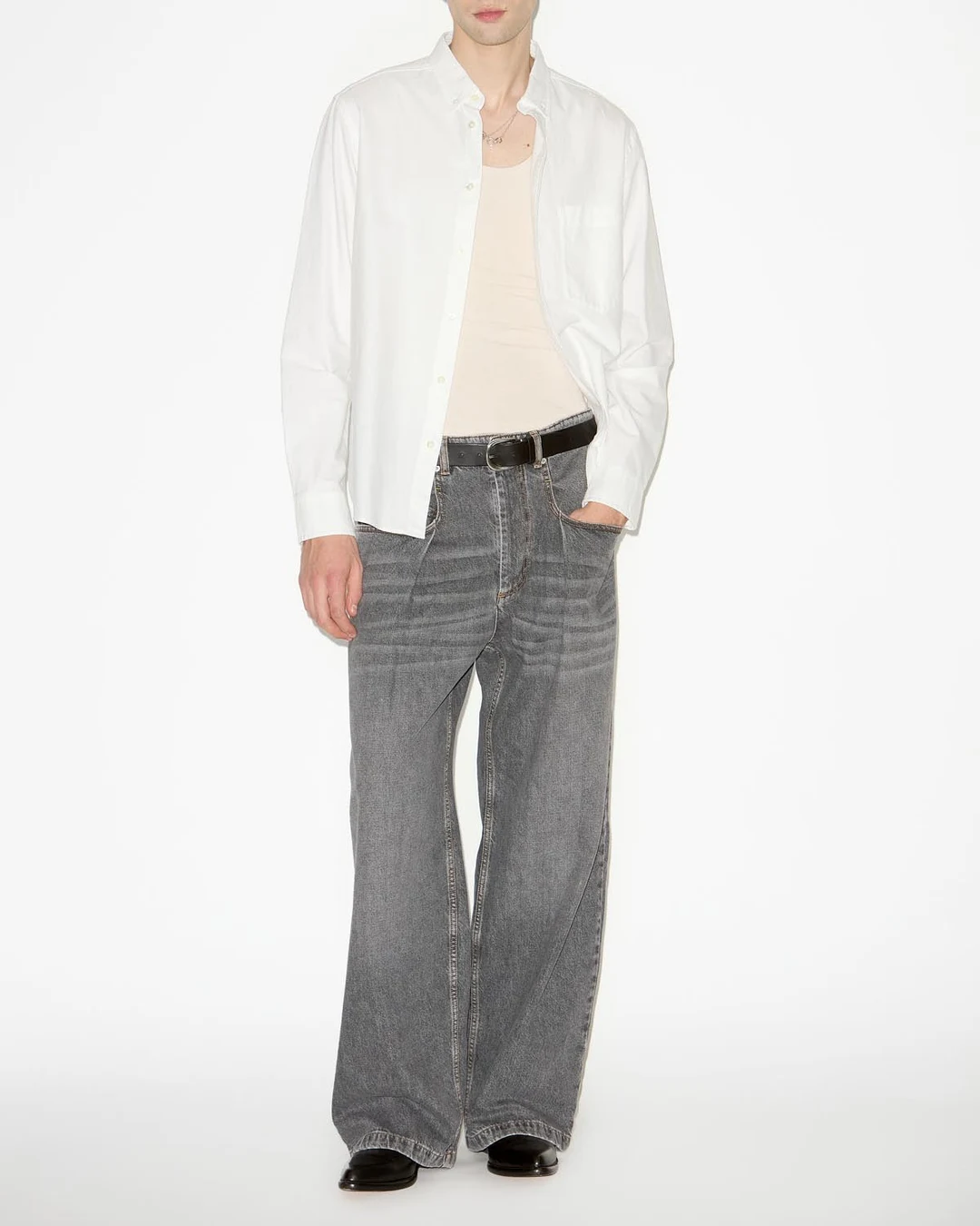 Pantalon Janael - Homme - Noir Délavé - Taille 32 - 4