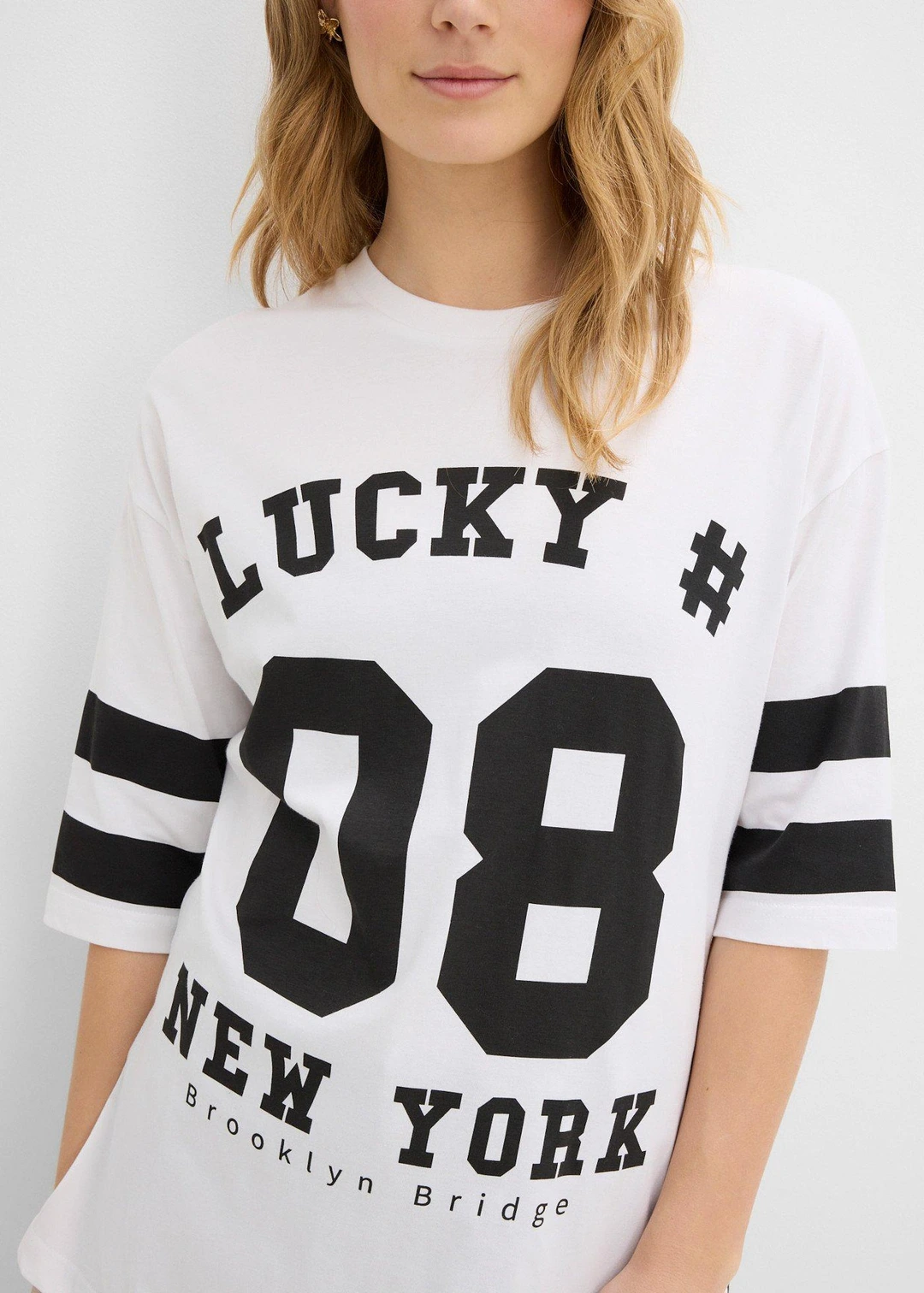 T-shirt oversize 100% coton