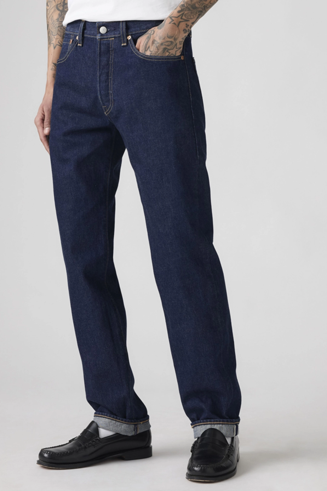 Jean Levi's 501 Original - Homme - Bleu / Do The Rump - 33X34 - 2