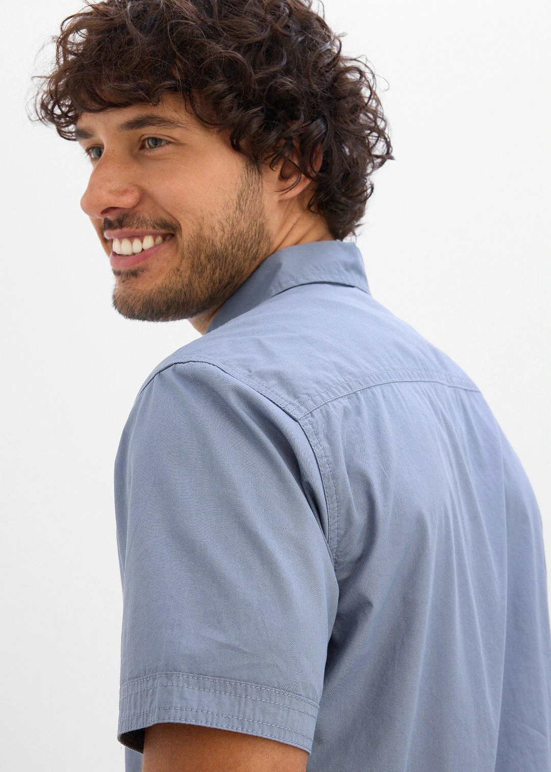 Chemise manches courtes, coupe slim - 3