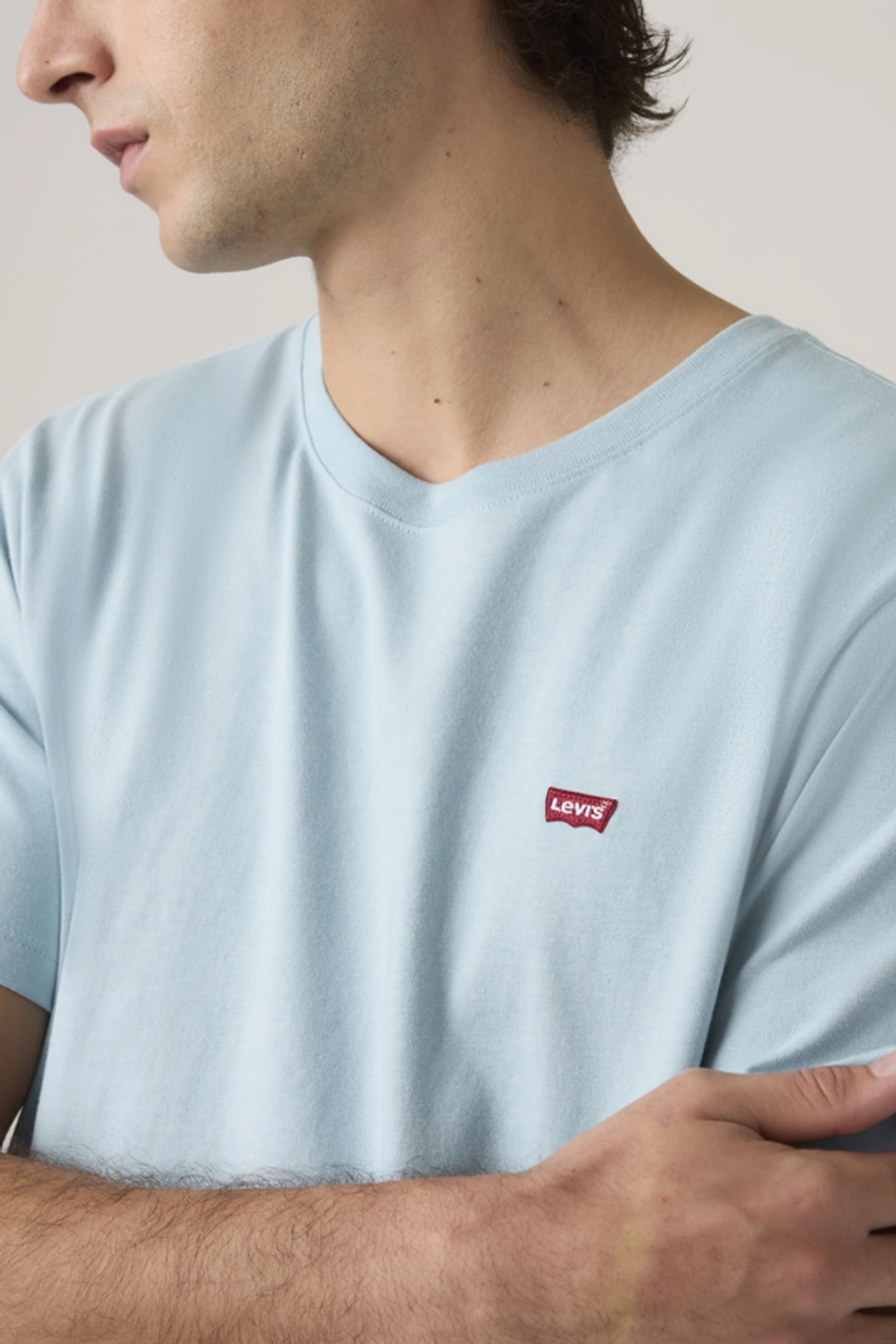 Levi's T Shirt Original Housemark - Homme - Rouge / Oxblood Red - 2XL - 2