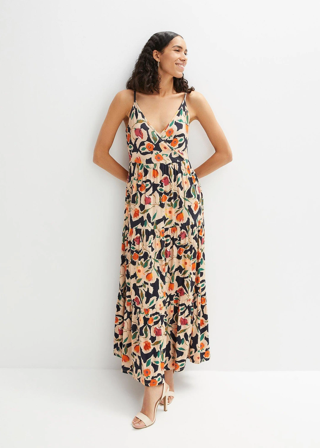Robe longue en viscose douce et extensible - 2