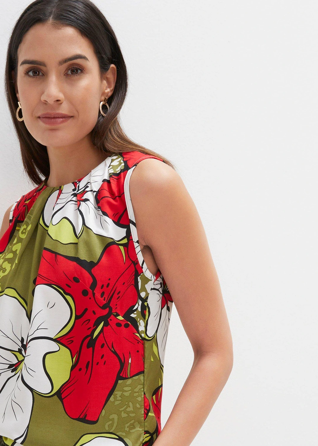 Blouse sans manches en viscose - 3
