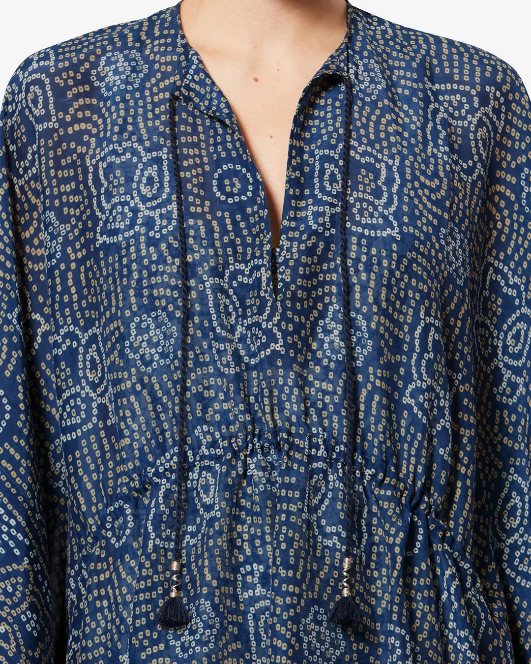 Kaftan Loreliz - Femme - Rouge - Taille - Isabel Marant - Collection Été Femme - Nouvelle Collection Capsule High Summer - 2