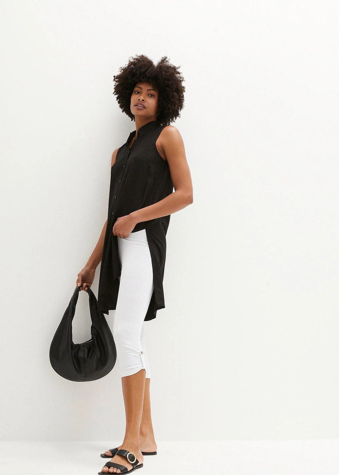 Legging 3/4 en coton