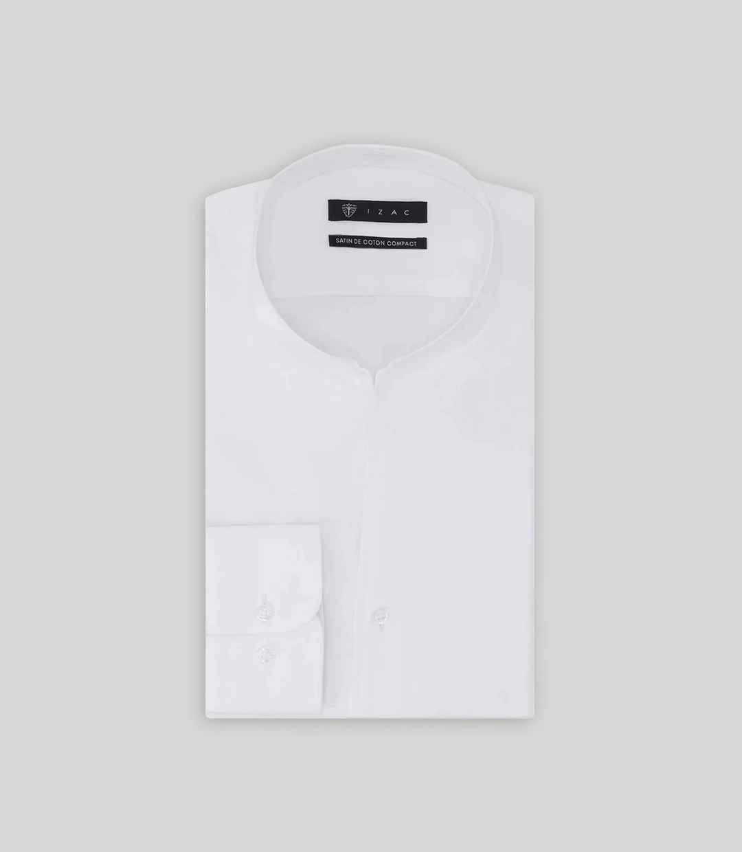 IZAC - Chemise col philosophe blanche