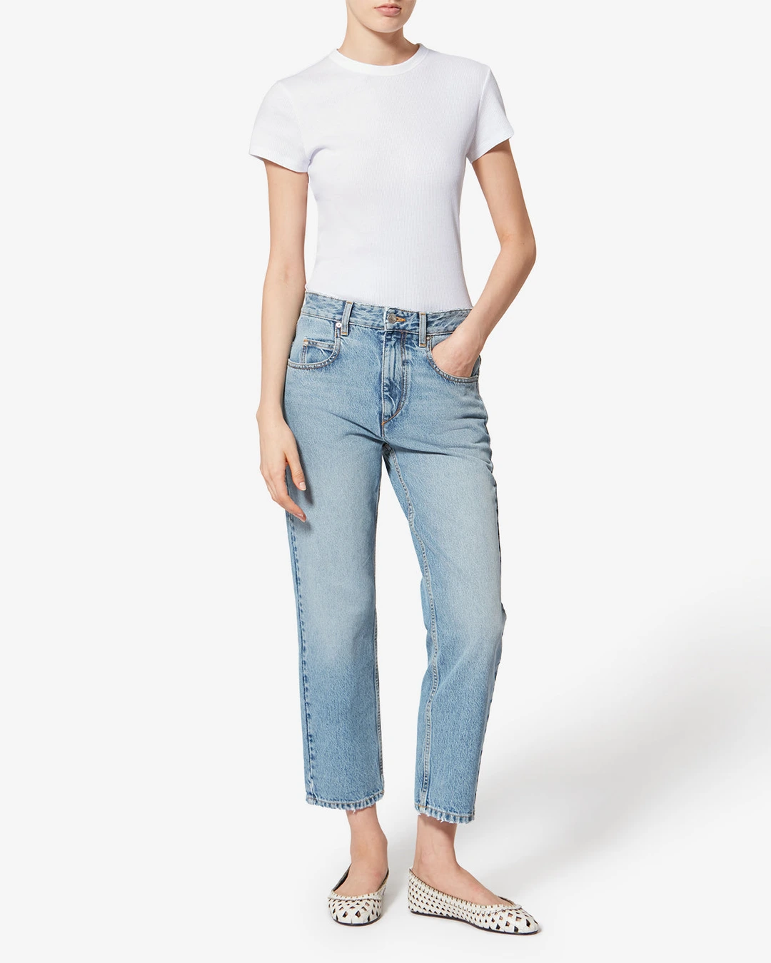 T-shirt Taomi - Femme - Blanc - Taille XL