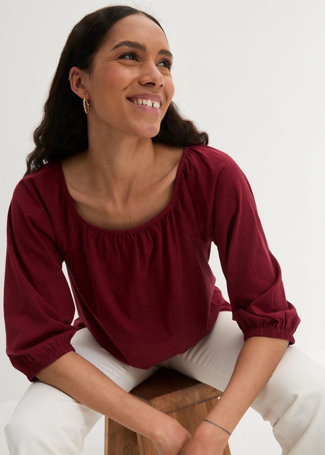Blouse en jersey 100% coton - 3