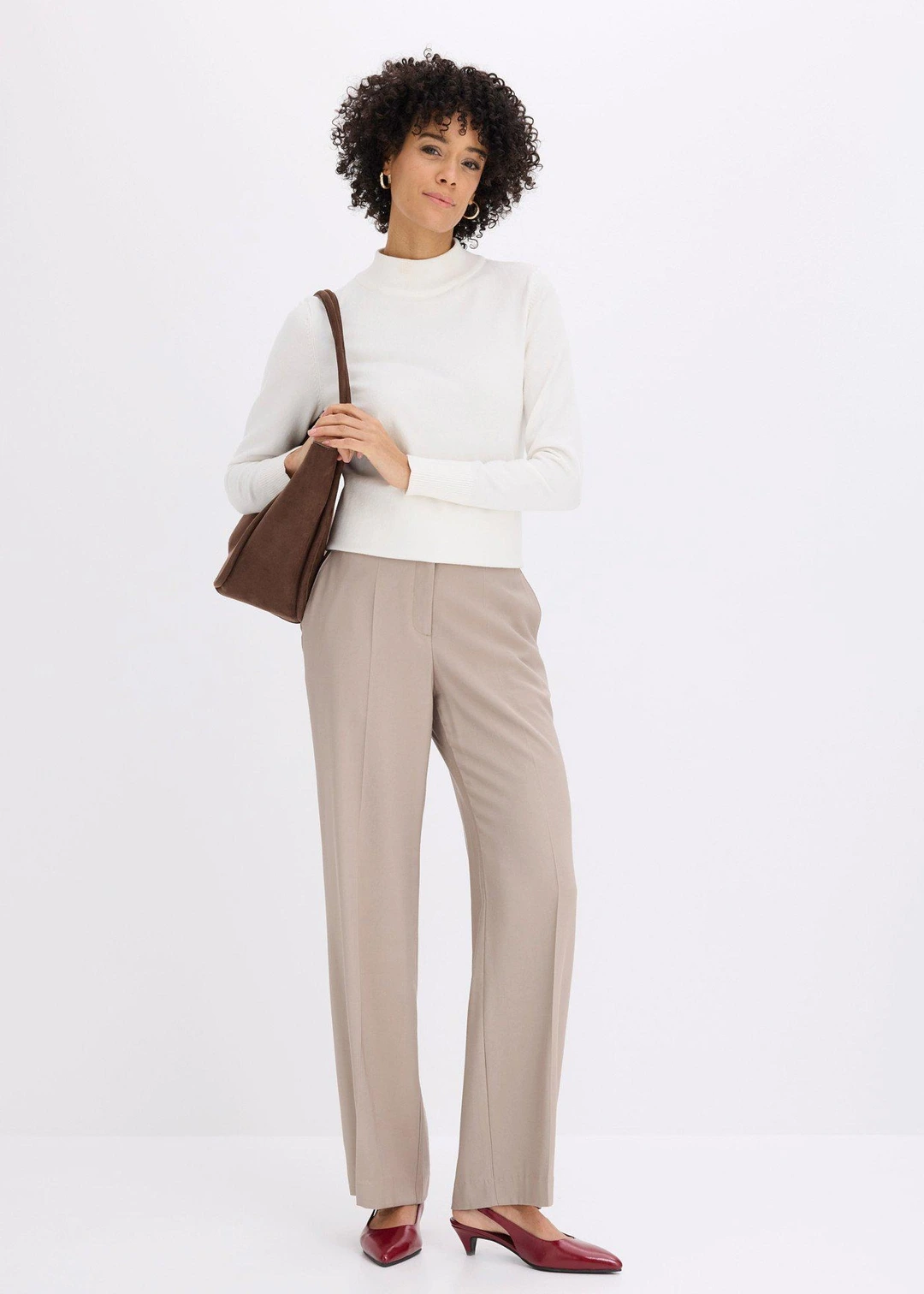 Pantalon large et léger à pinces - 2