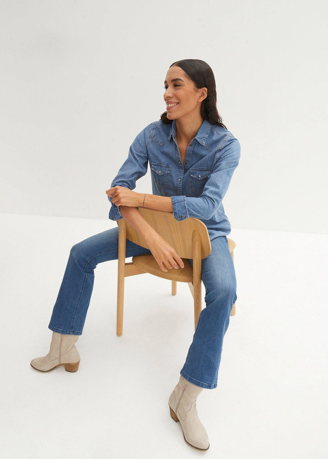 Chemise en jean
