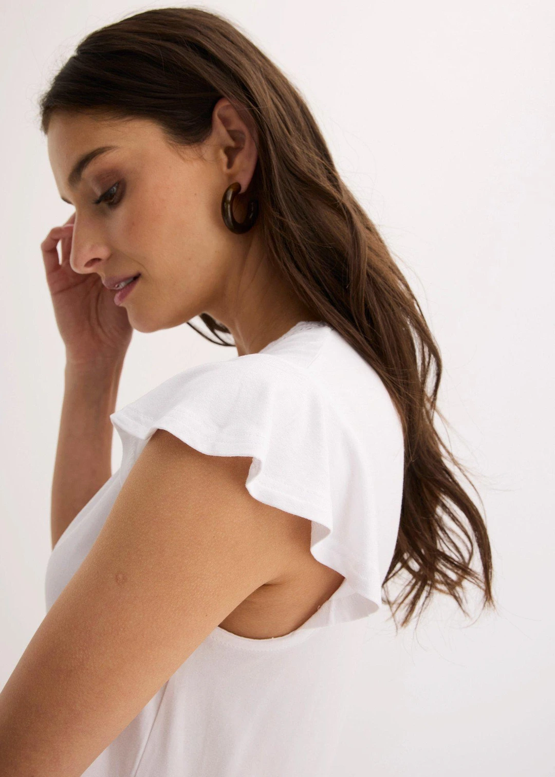 T-shirt en viscose extensible - 3