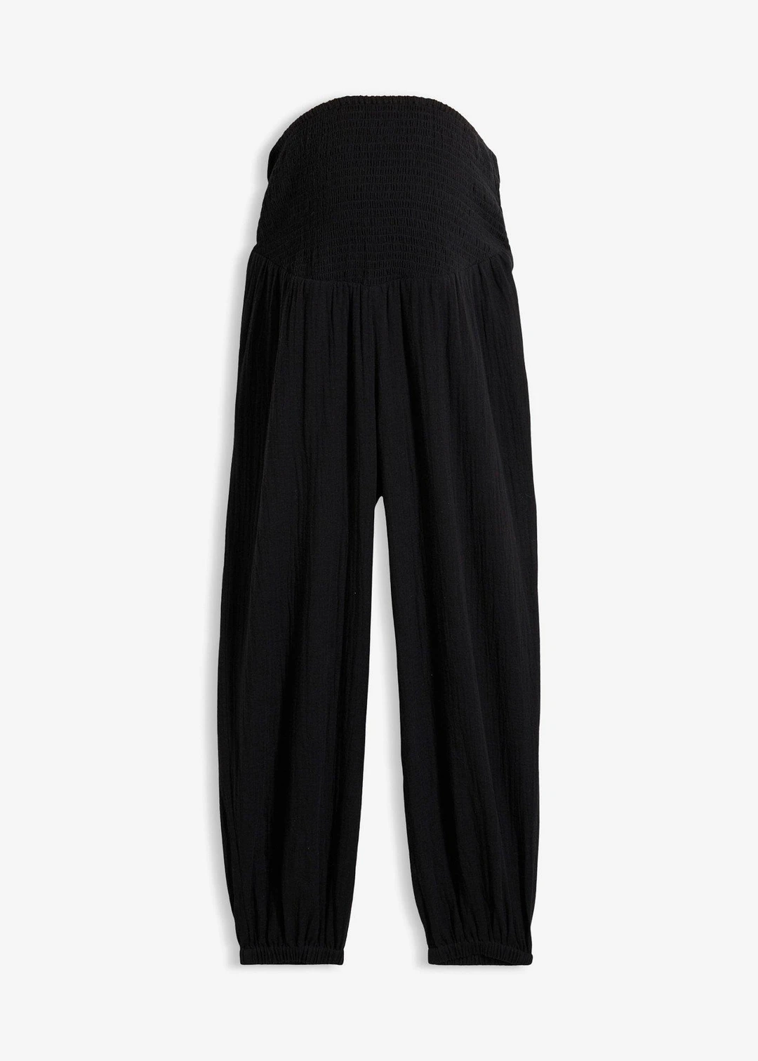 Pantalon de grossesse 2en1, 100% gaze de coton