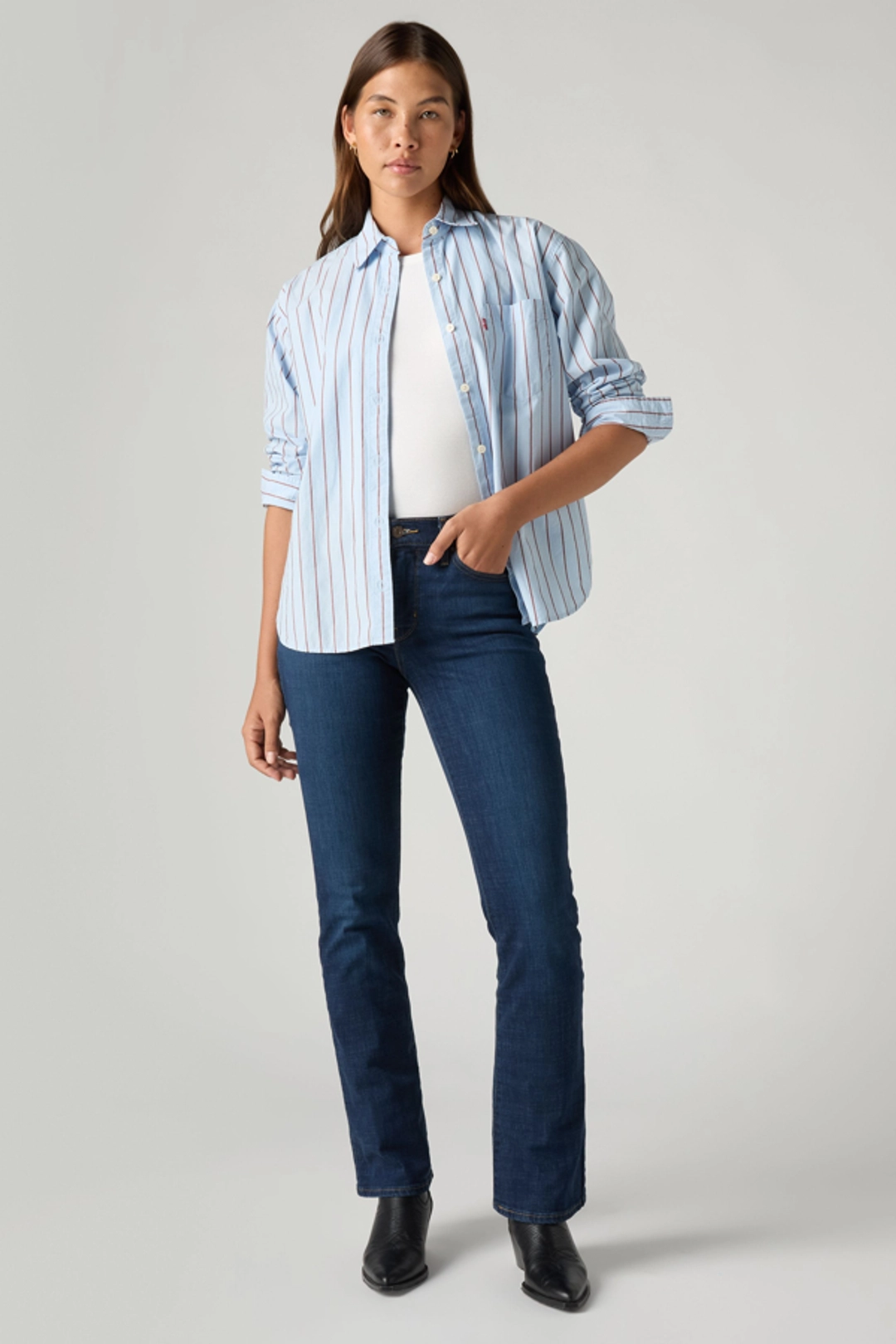 Levi's Jean 315 Galbant Bootcut - Femme - Bleu / Up And Away - 33X32