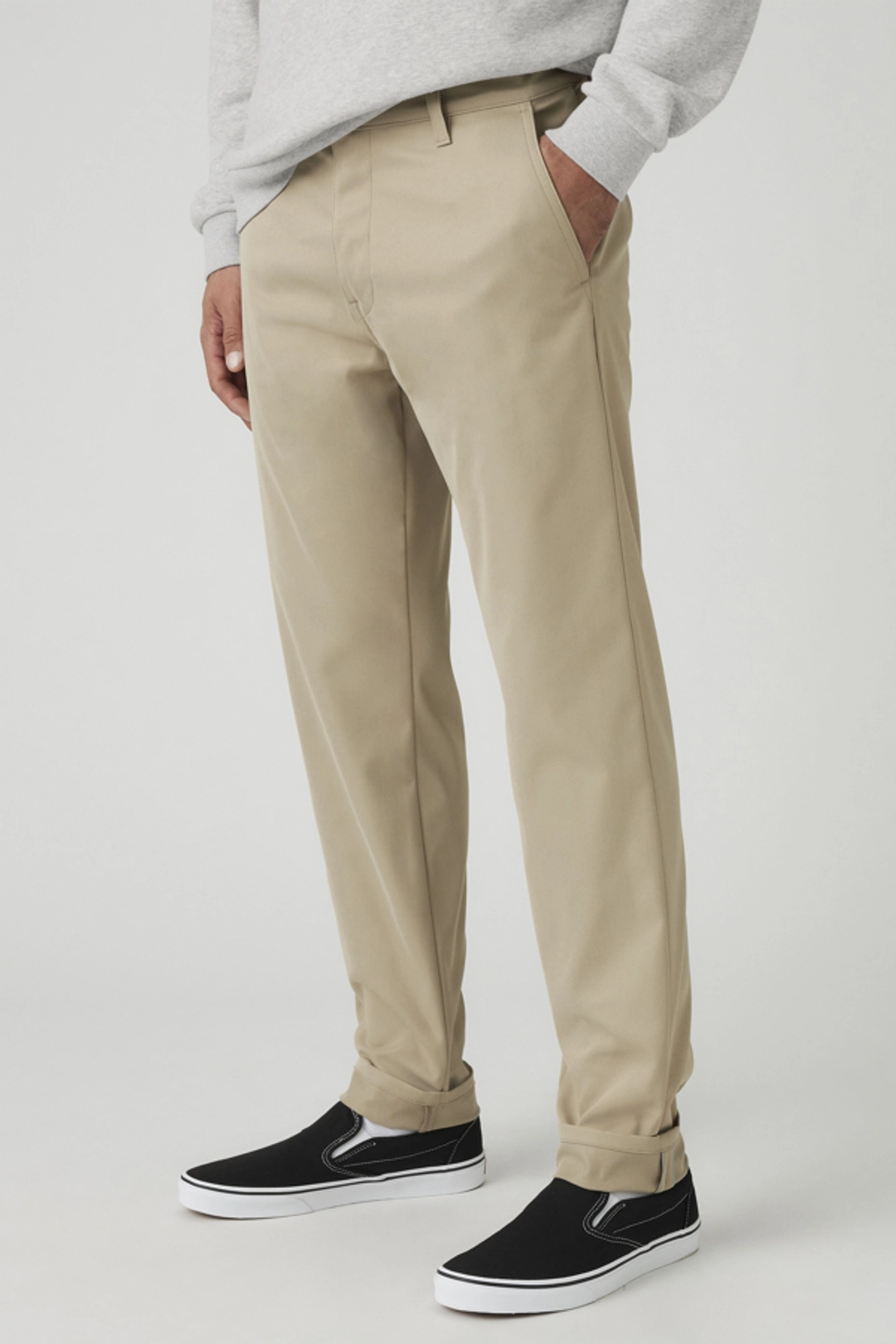 Levi's Pantalon XX Chino Standard Taper Tech+ - Homme - Bleu / Blue Nights Tech Blend - 38X34 - 2