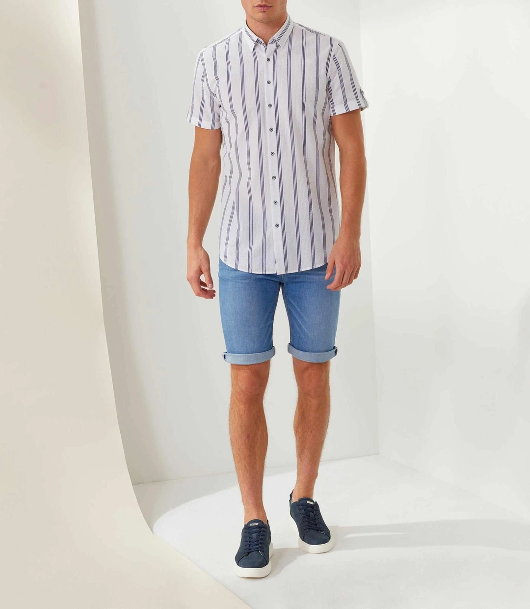 IZAC - Chemise casual blanc ''Tameo''