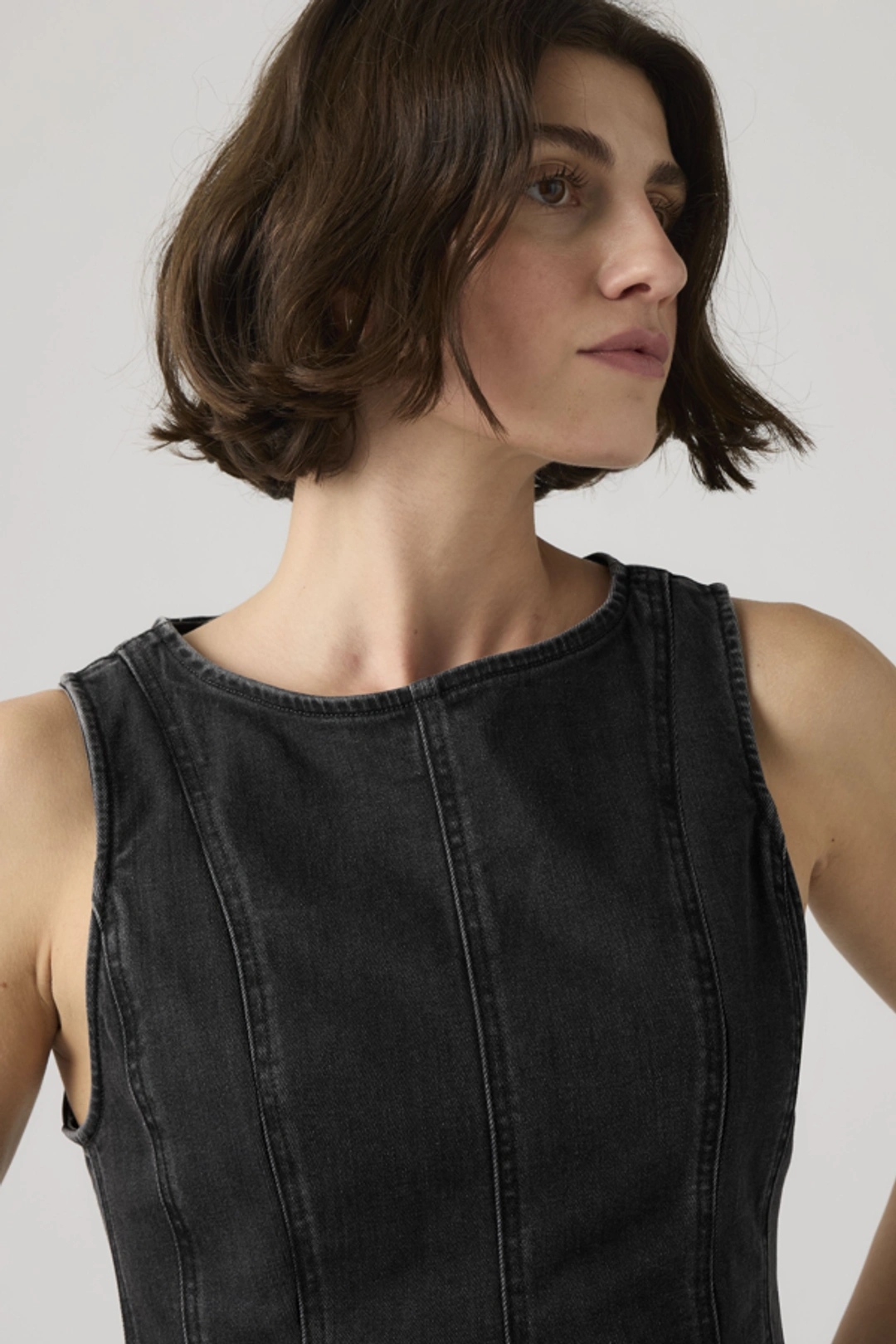Levi's Haut À Basque Leighton - Femme - Noir / Ny Nights - XS - 2