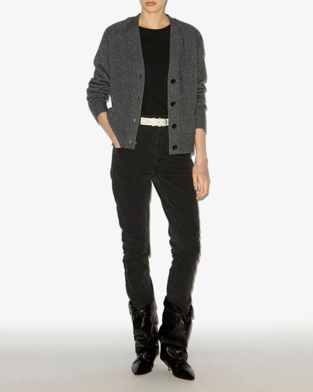 Cardigan Brat - Femme - Anthracite - Taille 40 - 4