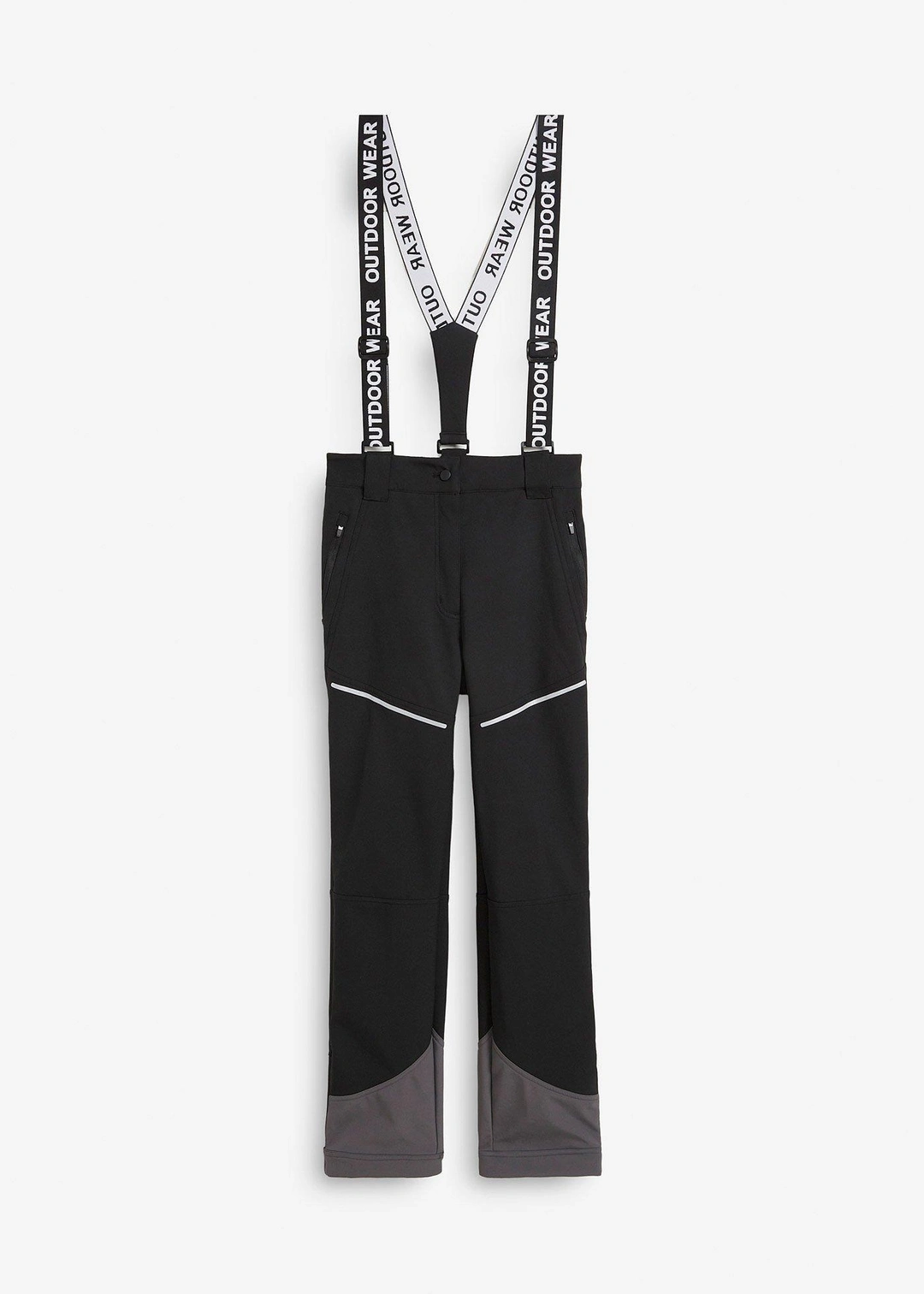 Pantalon technique en softshell extensible et déperlant