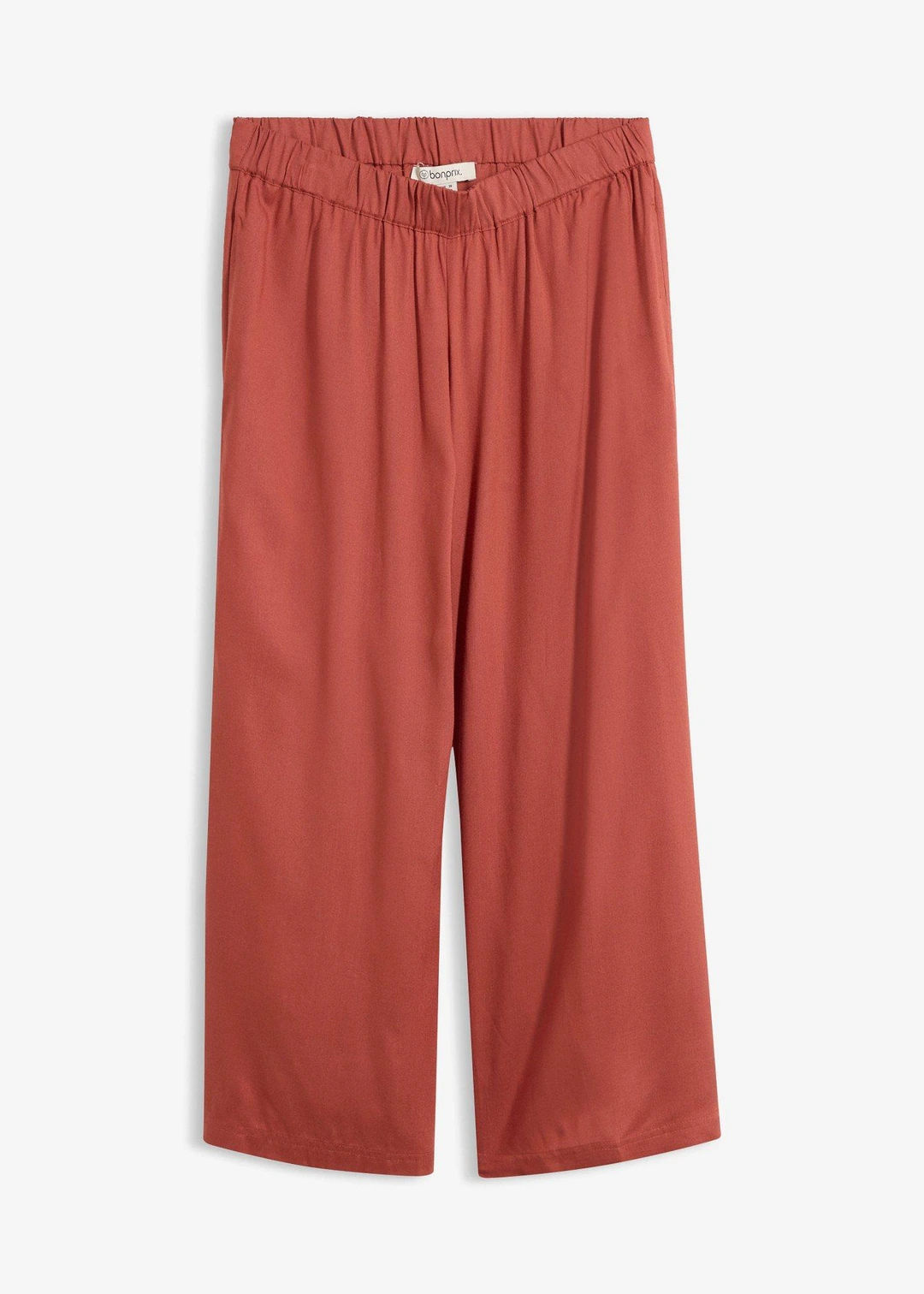 Pantalon large en viscose fluide