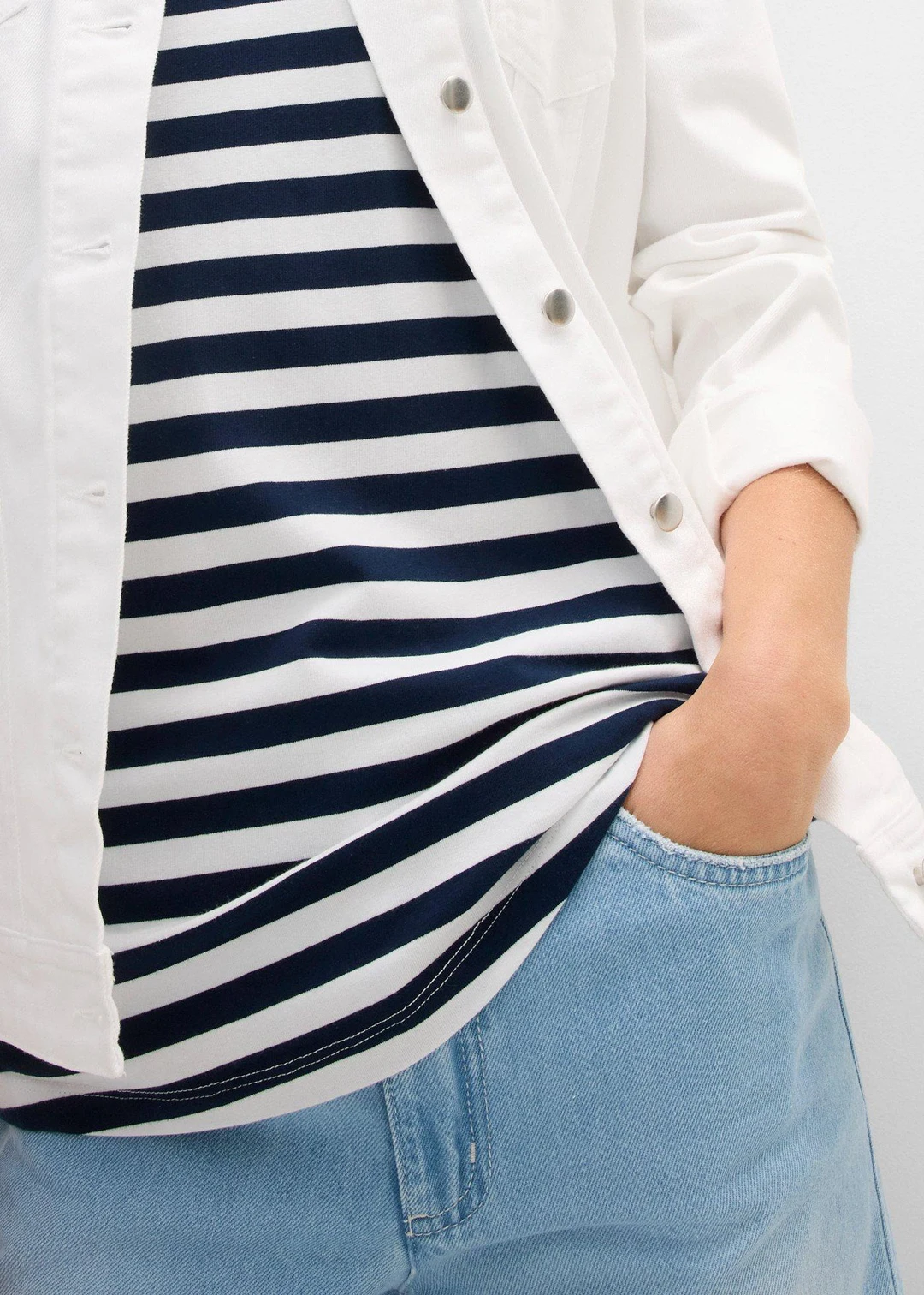 T-shirt à encolure bateau