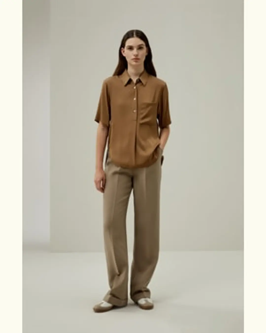 LILYSILK Chemisiers En Soie Poche Latérale Discrète 100 % Soie Double Joe Sophistiqué Et Élégant Style D'Affaires Bleu Minuit L