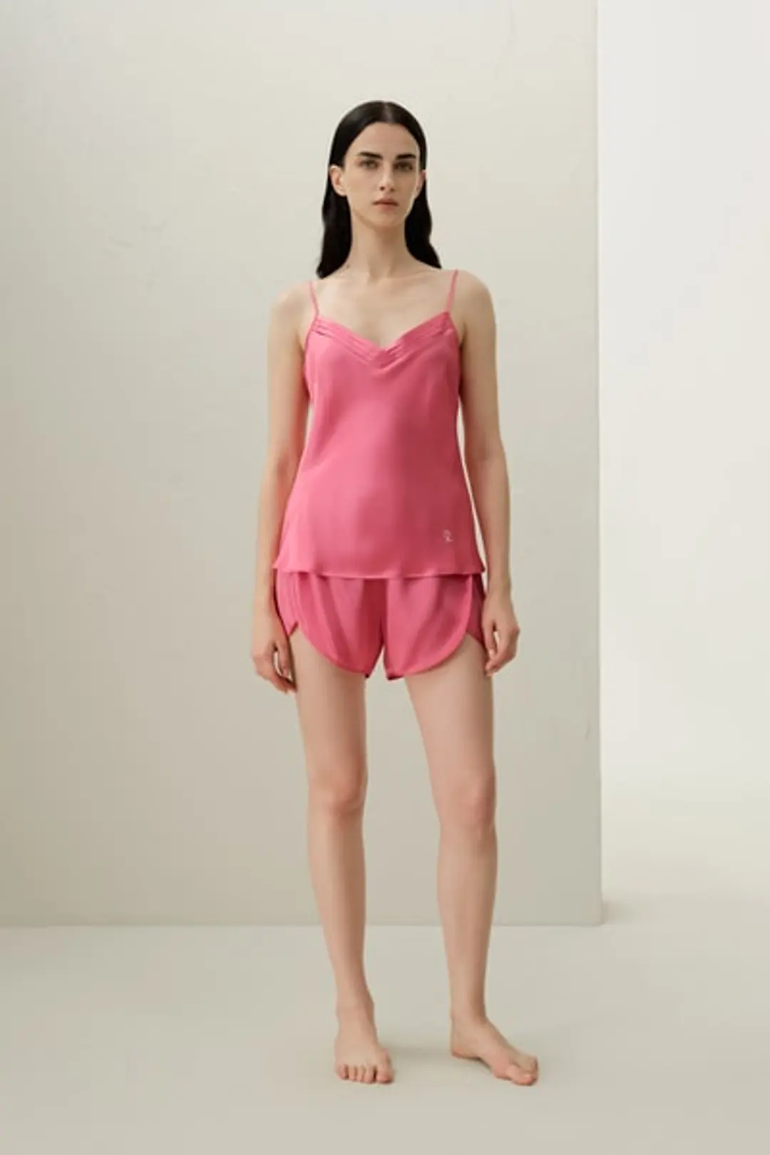 Ensemble caraco en soie LILYSILK × NBCF – Soutenez la lutte contre le cancer du sein