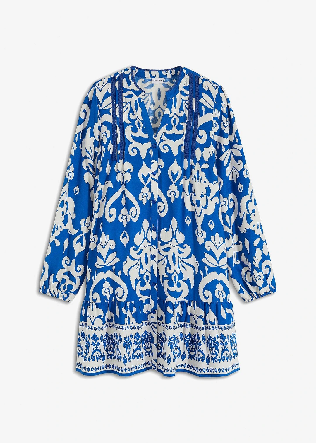 Robe-tunique en viscose fluide