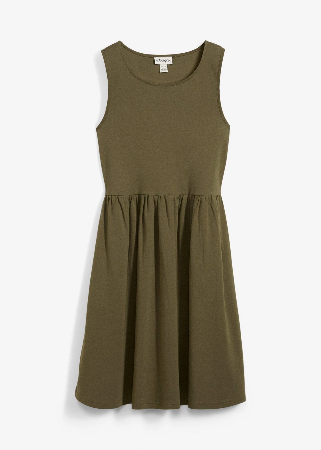 Robe à poches en jersey 100% coton
