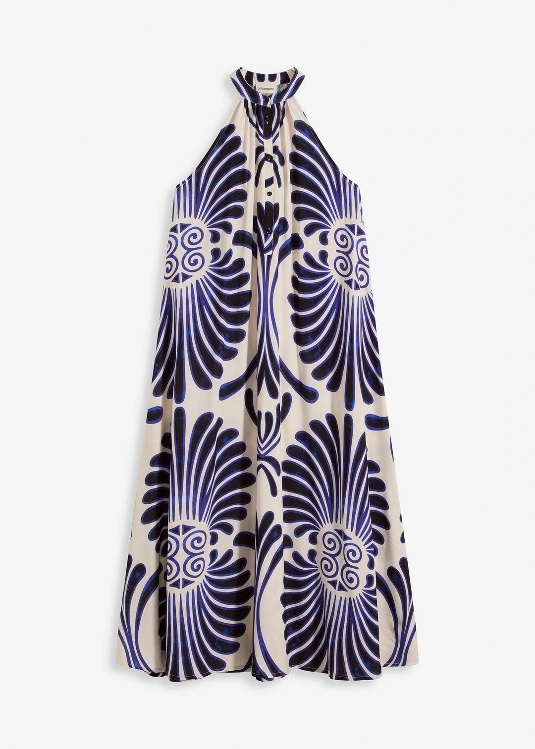 Robe longue et ample en viscose fluide