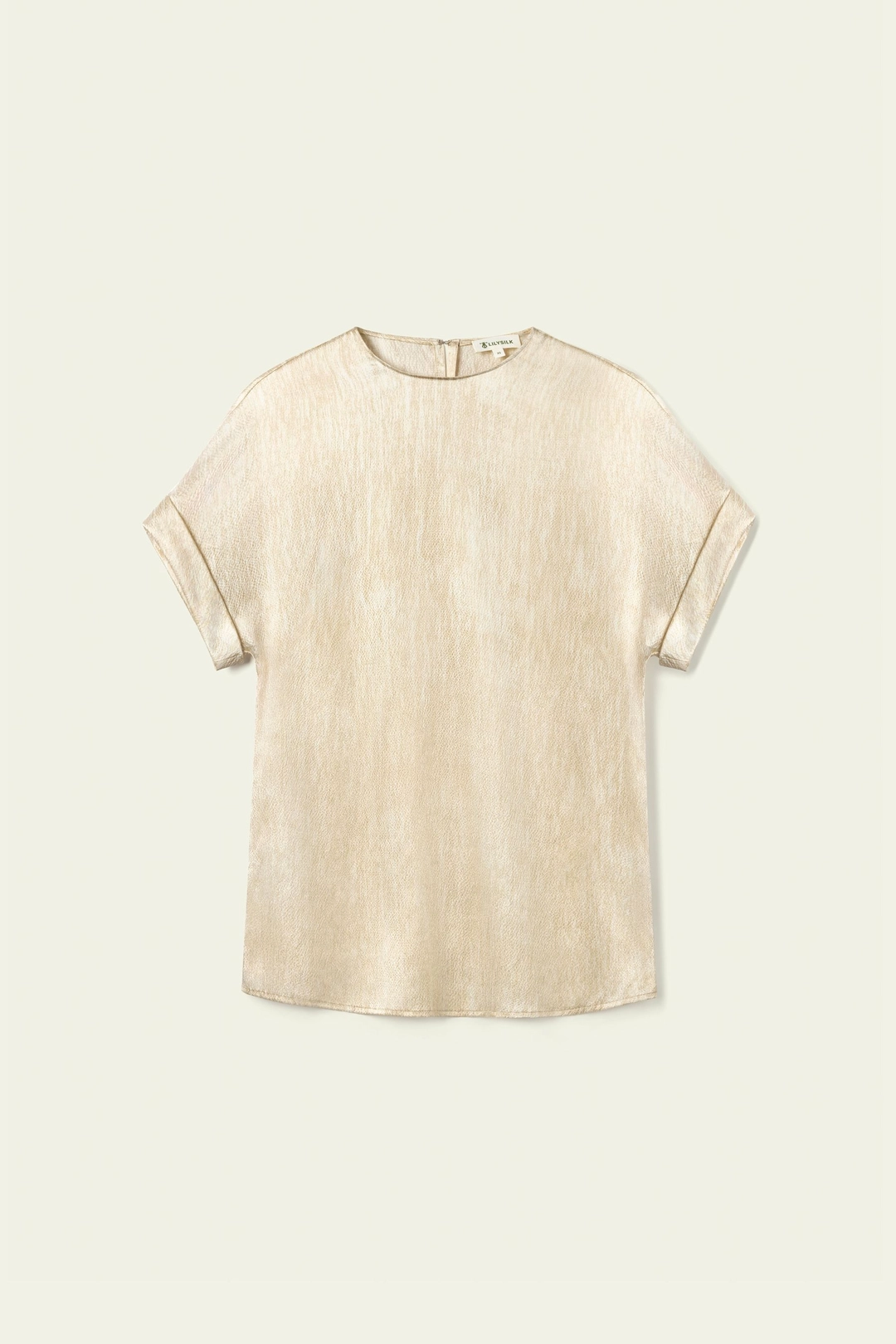 LILYSILK Top En Soie Coupe Basique Pure Soie S'Accorde Avec N'Importe Quelle Tenue Grain Xl