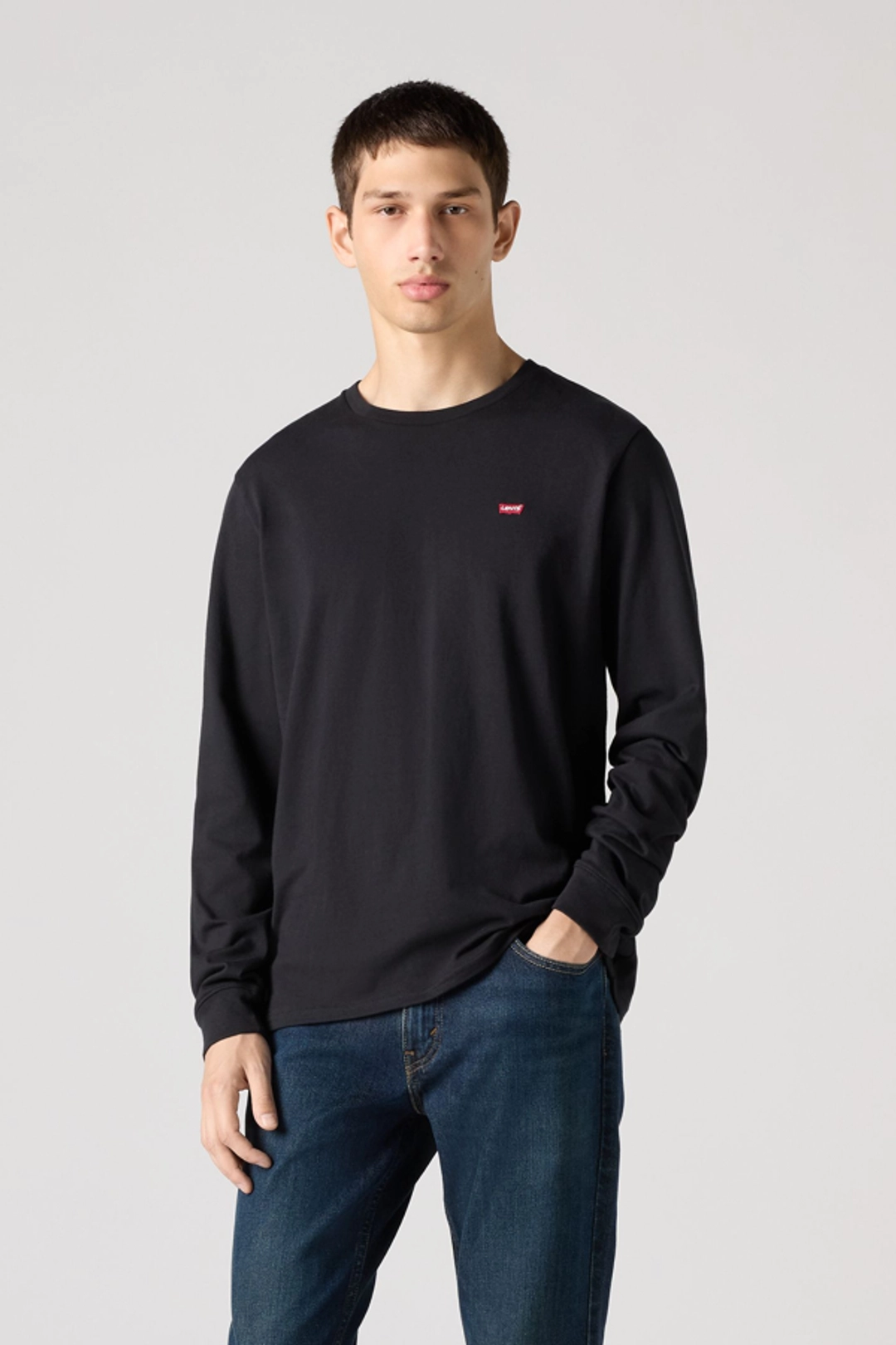 Levi's T Shirt Housemark - Homme - Noir / Mineral Black - 2XL - 2