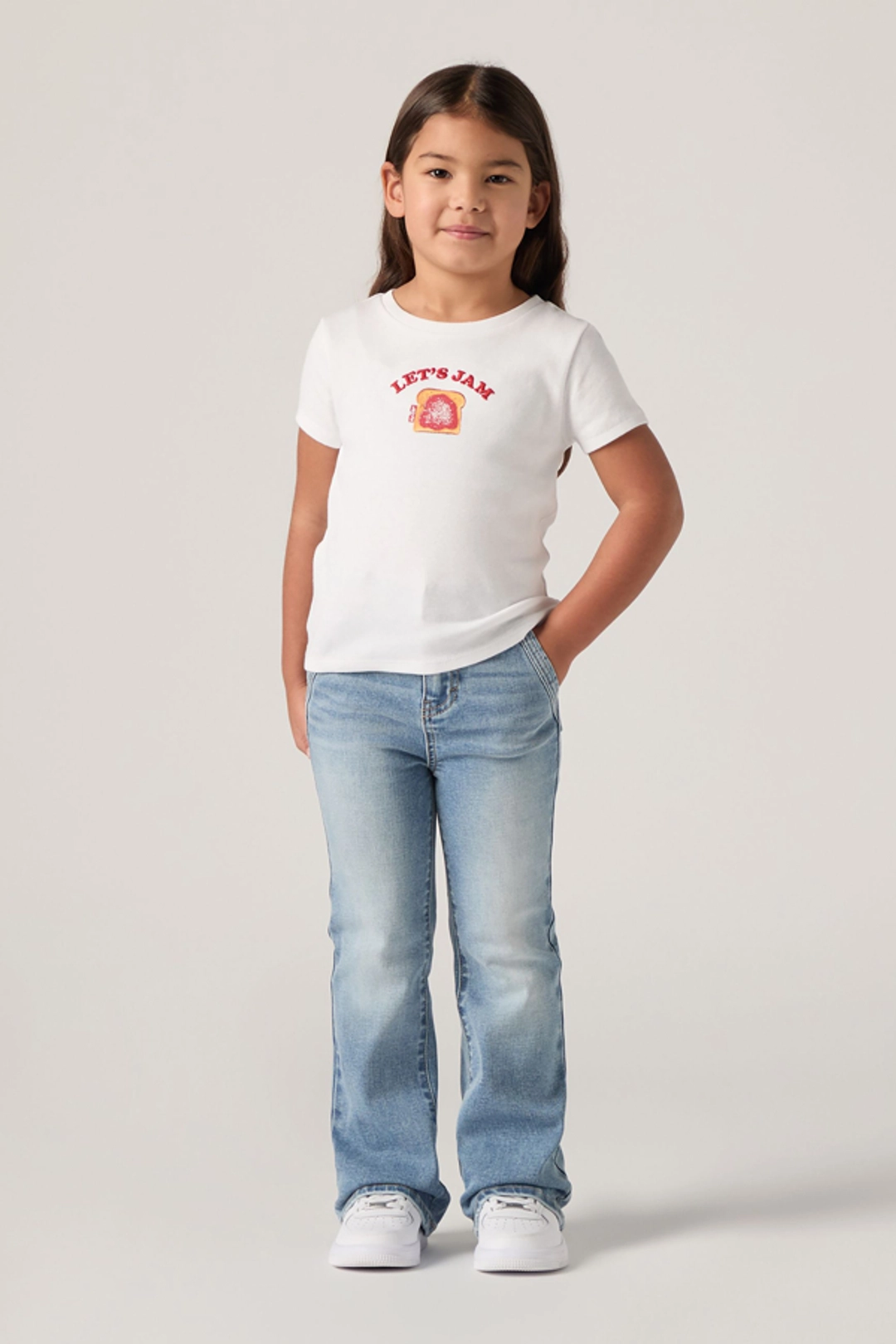 Levi's Jean 726 Flare Bébé - Femme - Bleu / Happy Camper - 9M