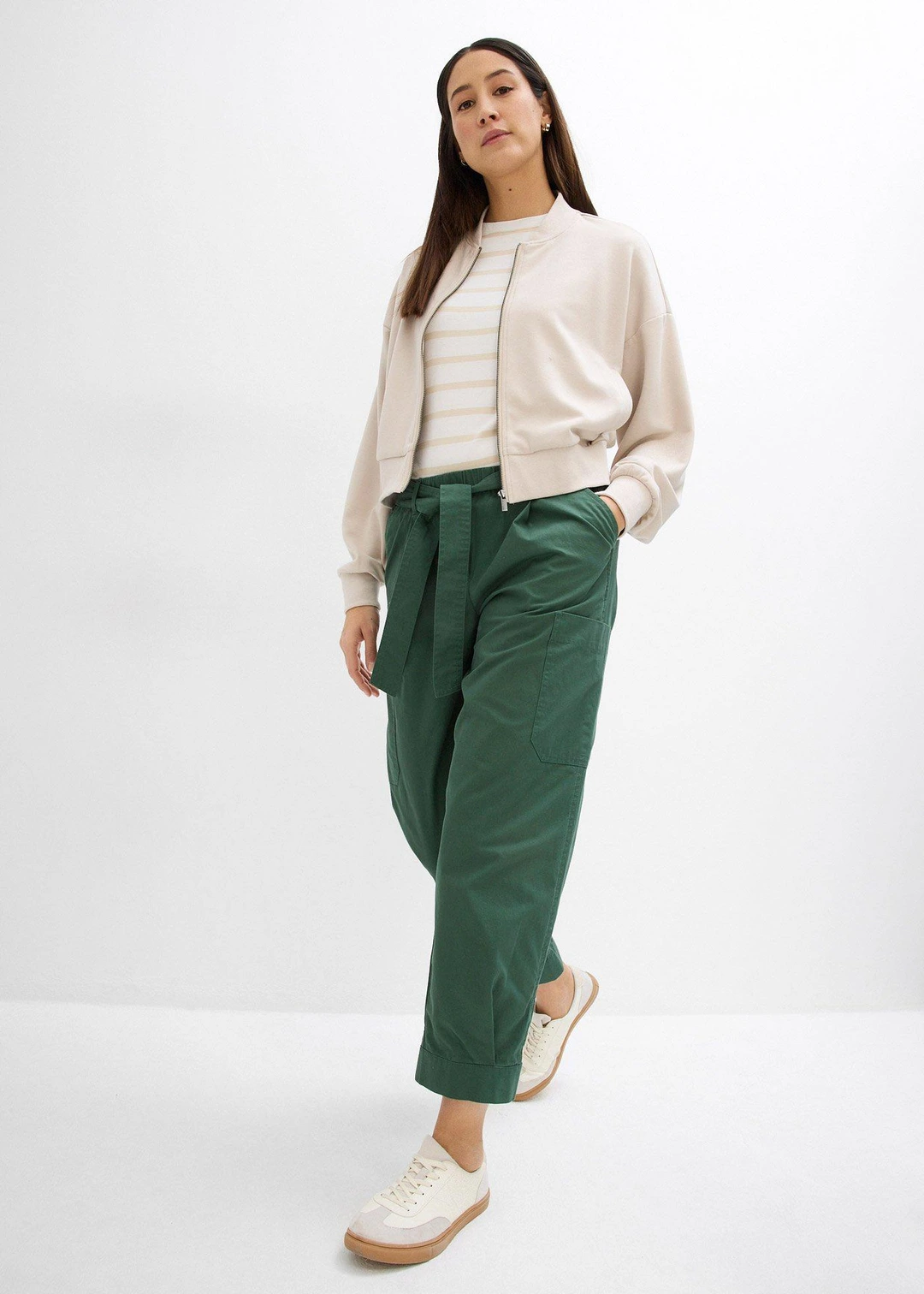 Pantalon cargo raccourci - 2