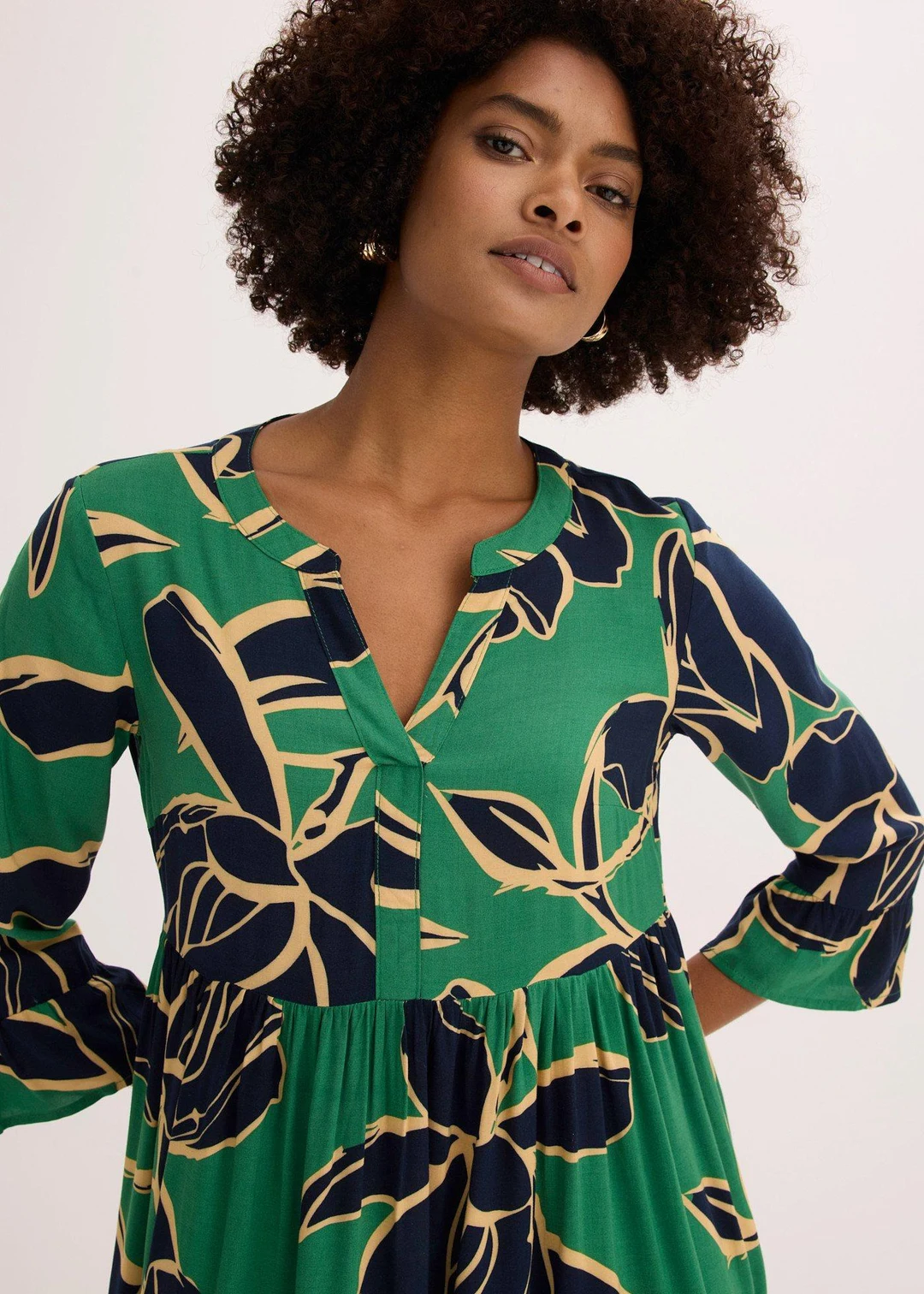 Robe-tunique en viscose fluide - 3