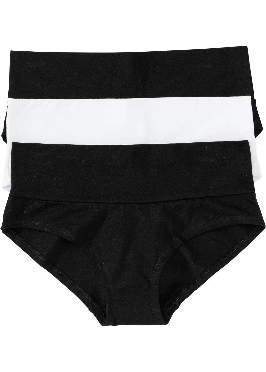 Lot de 3 culottes de grossesse coton