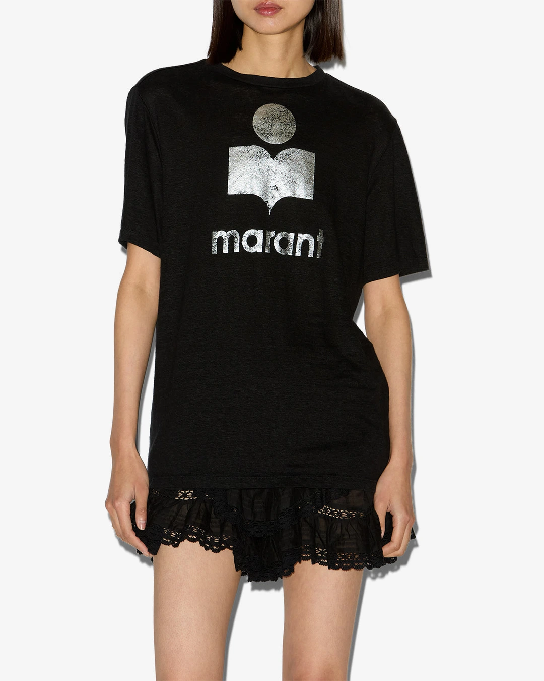 T-shirt Zewel - Femme - Noir - Taille L - Marant Étoile - 5