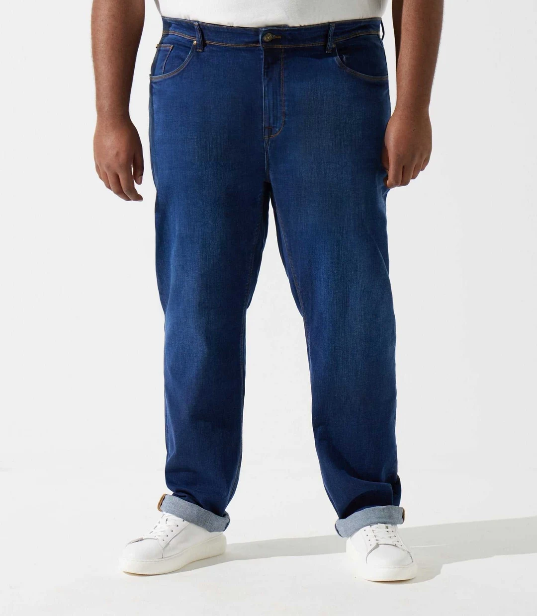 IZAC - Jean hydroless permanent bleu moyen TECHNOBT