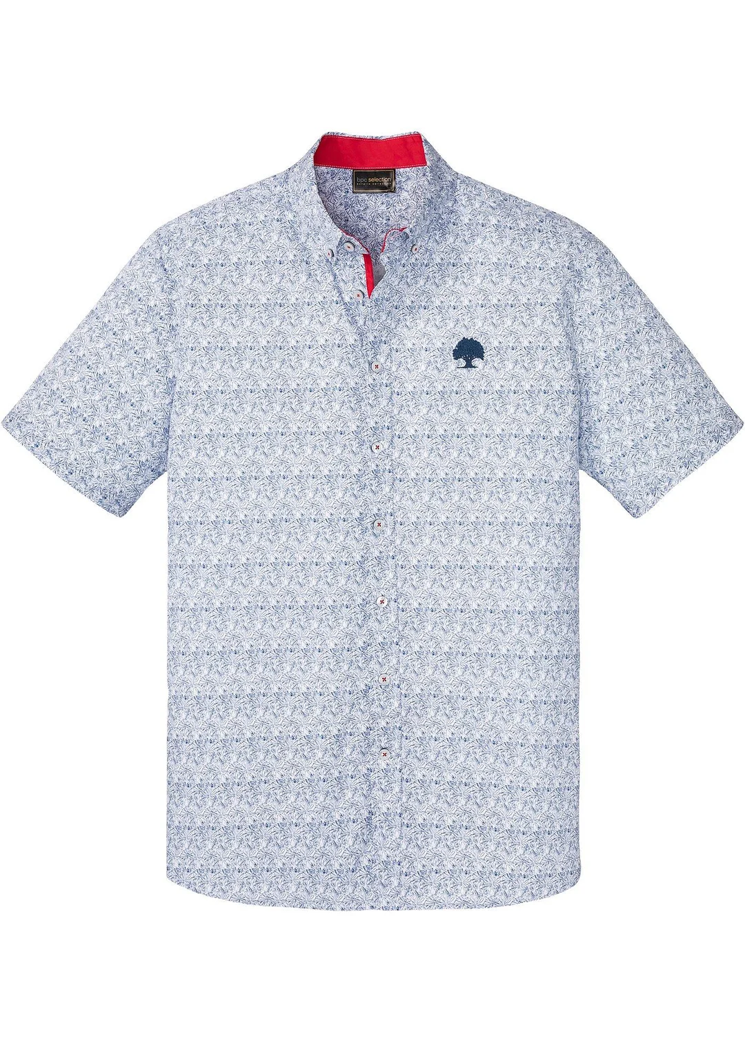Chemise manches courtes 100% coton