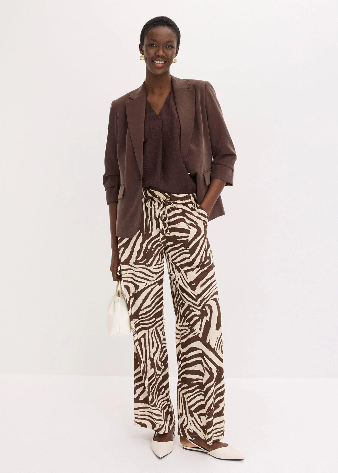 Blouse fluide en viscose mélangée - 2
