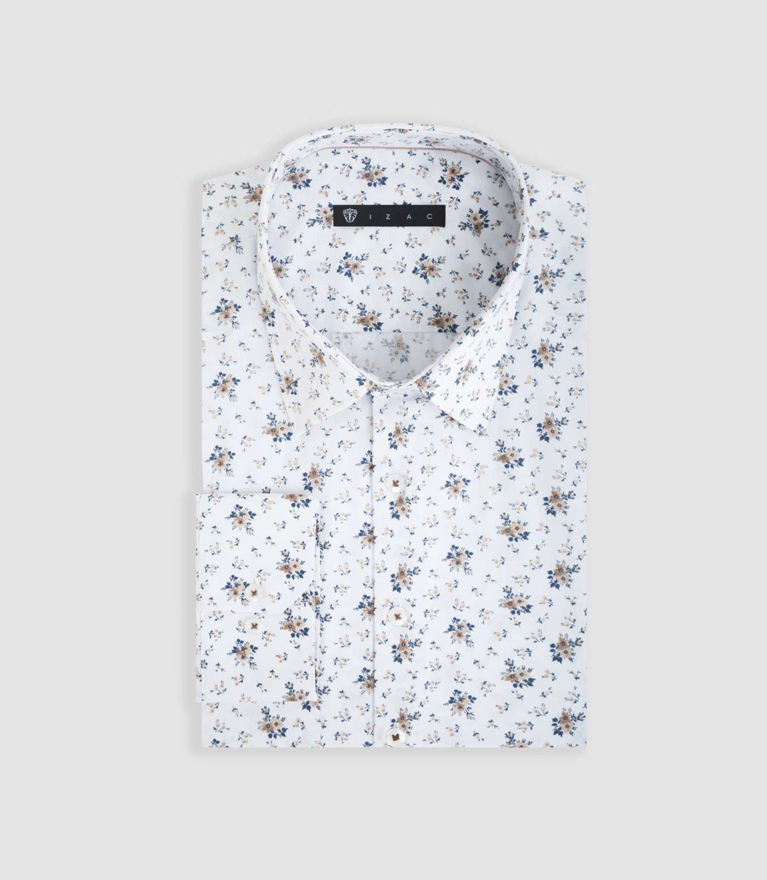 IZAC - Chemise ville beige ''Difast019''