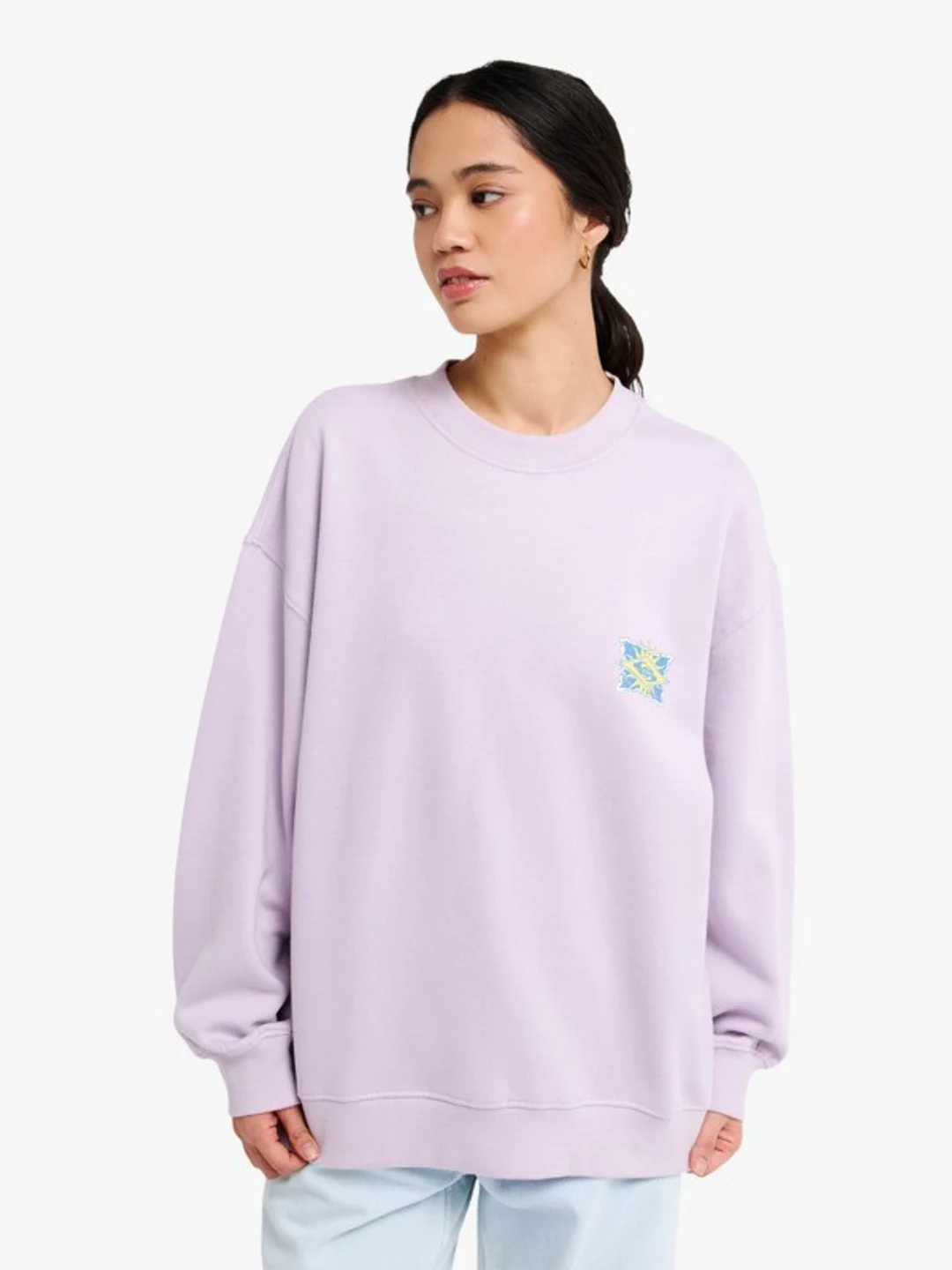 Standard - Sweat à col rond pour Femme Noir