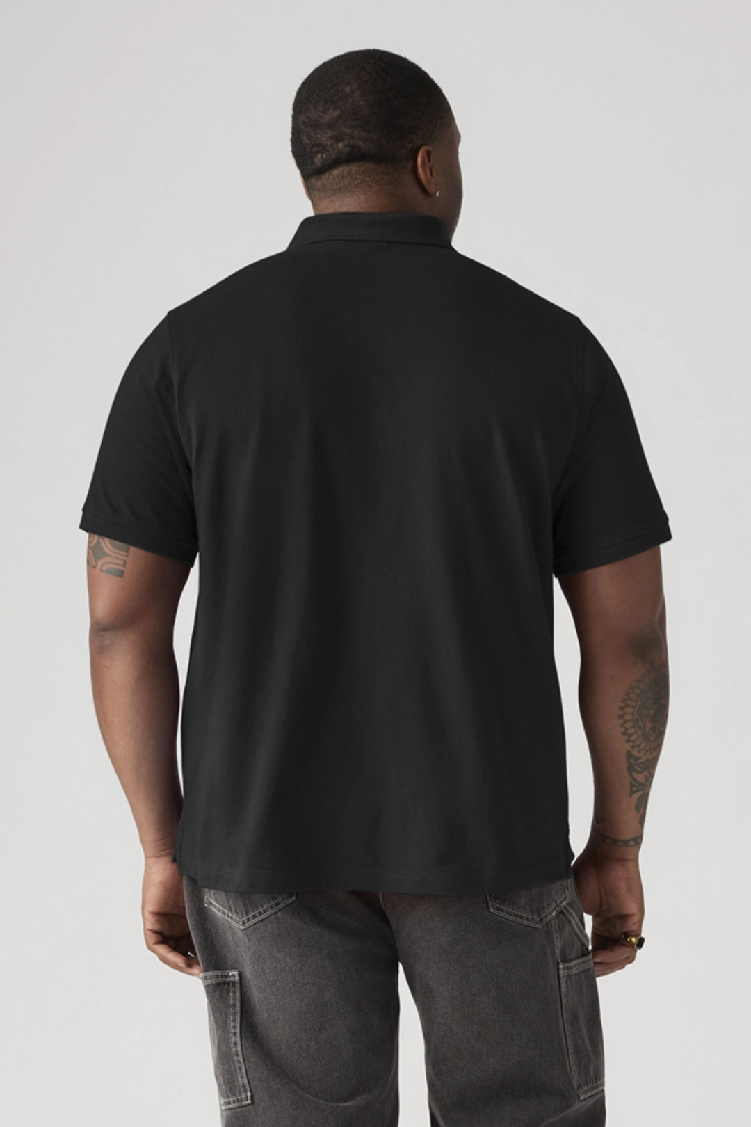 Levi's Polo Housemark (Grandes Tailles) - Homme - Noir / Mineral Black - 5XL - 2