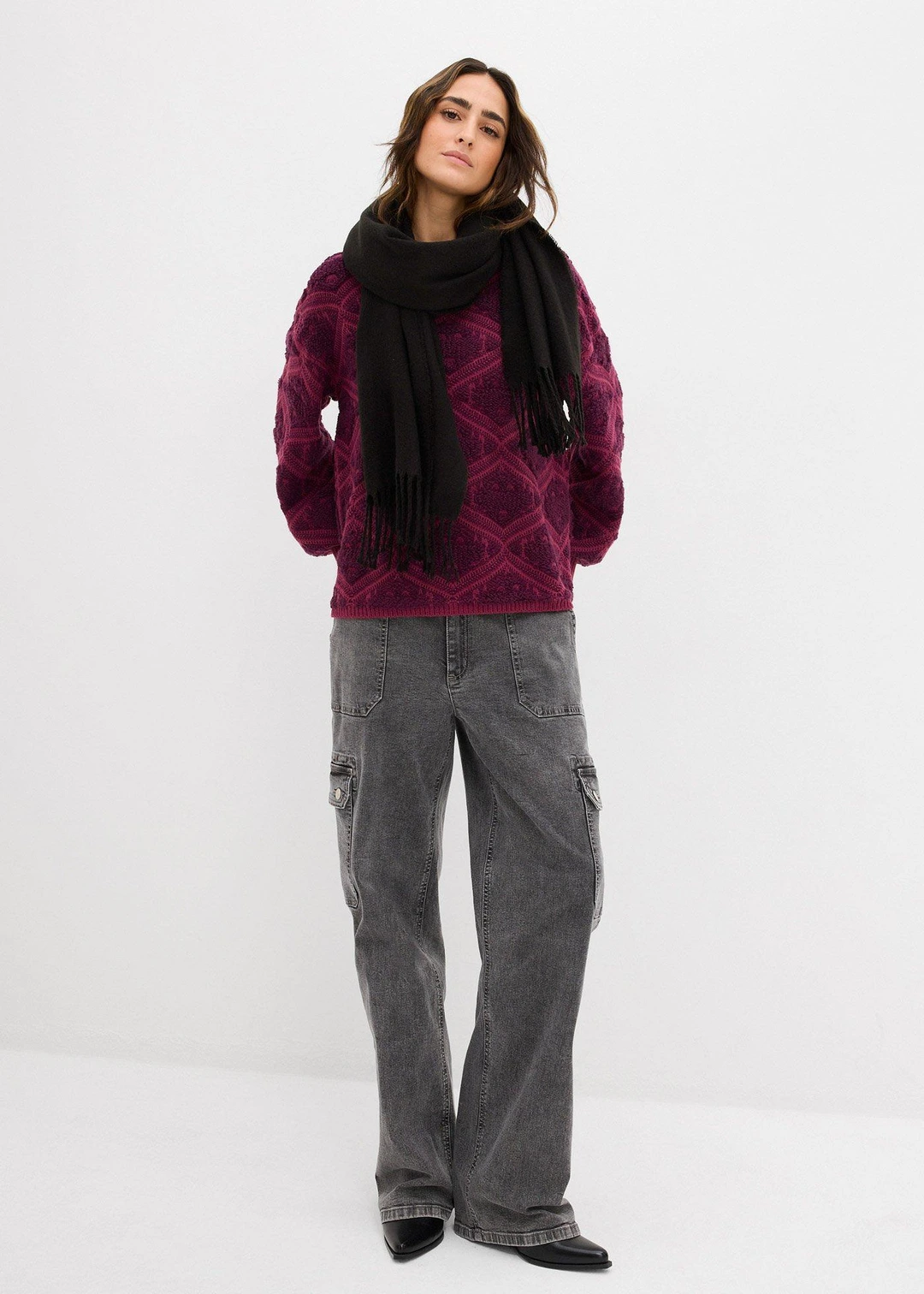 Pull en maille boxy - 2