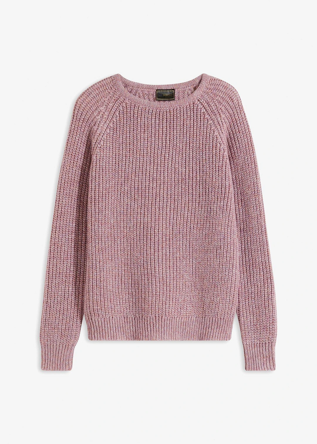 Pull en grosse maille avec fil brillant