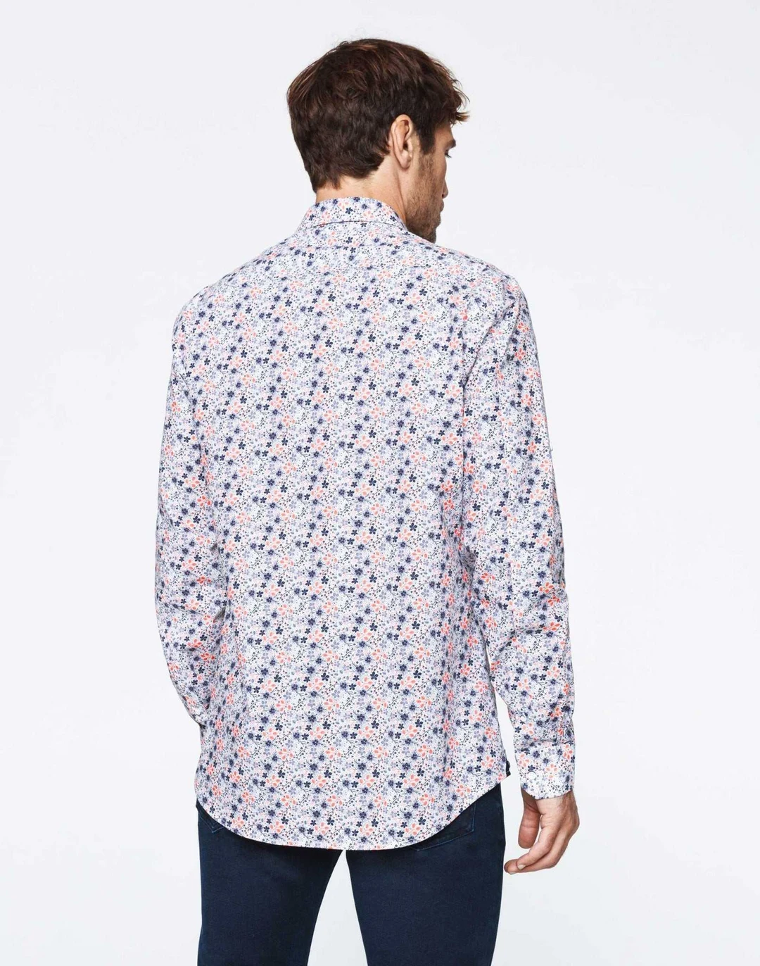 IZAC - Chemise casual motif fleurs